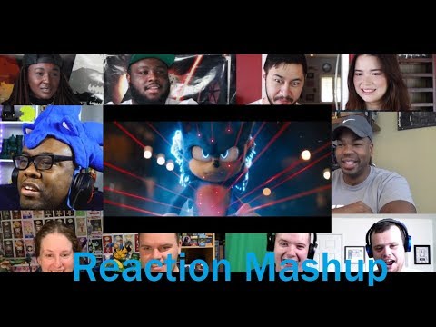 Sonic The Hedgehog New Official Trailer REACTIONS MASHUP