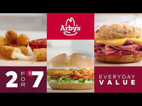 Arby's: 2 for $7 Everyday Value | Beef 'N Cheddar