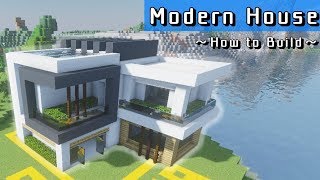 トップ 100 Minecraft モダンハウス 作り方 がじゃなたろう