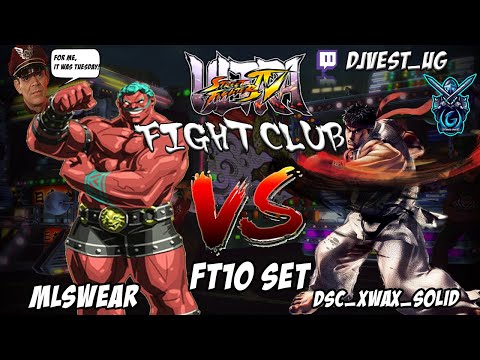 USF4 Fight Club Exhibition Series - MLSwear VS DSC_xwax_Solid FT10 Set