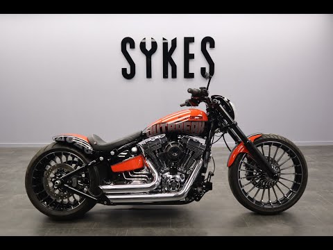 Harley-Davidson FXSB Customised Softail Breakout in a custom paint scheme