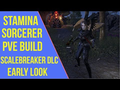 Stamina Sorcerer PVE Build - ESO Scalebreaker Early Look