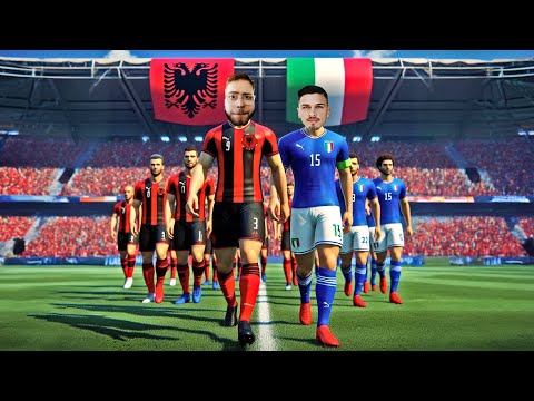 SHQIPERIA VS ITALIA NE EURO 2024 !! - EAFC 24 | SHQIPGaming