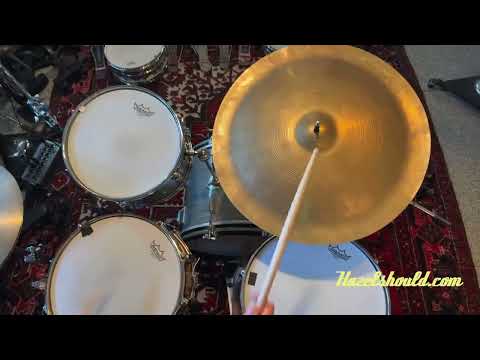 Vintage Zildjian Pang China 20” EXOTIC COMPLEX Tone 2072 g Mellow w UNIQUE Steep Profile image 5