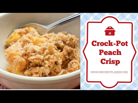 download lagu mp3 mp4 Crockpot Peach Crisp, download lagu Crockpot Peach Crisp gratis, unduh video klip Crockpot Peach Crisp