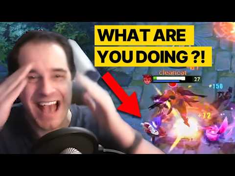 League Player Tries Dota Coaching - Dark Willow (ft. Tzar Potato)