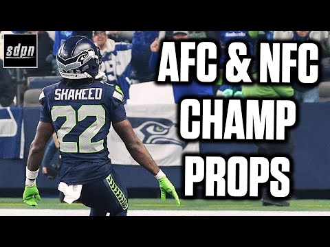 AFC & NFC Championship Game Picks & Props! | Drew & Stew