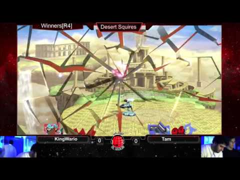 Desert Squires SSB4: Tam (ROB) vs King Wario (Wario) - WR4