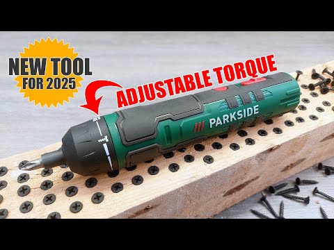 NEW TOOL - Parkside Electric Screwdriver PASS 4 A1 Test & Review