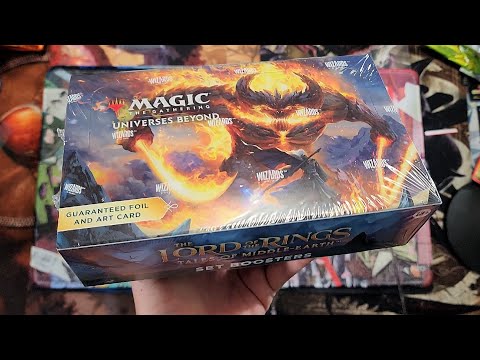 Lord of the Rings Set Booster Box Reaches $180.00