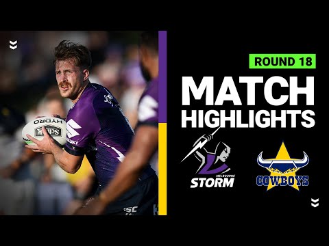 NRL Highlights | Storm v Cowboys | Round 18 2020 | Telstra Premiership | NRL