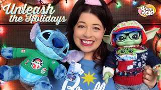 Stitch Wearing a Grogu Holiday Sweater? Yes Please!