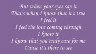 When your eyes say it - Britney Spears lyrics