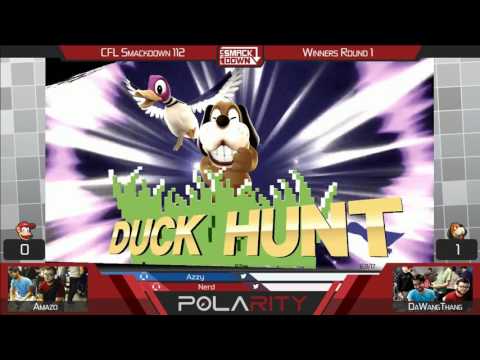 CFL Smackdown 112 WiiU - DaWangThang (Duck Hunt) vs Amazo (Diddy Kong) - Winners R1