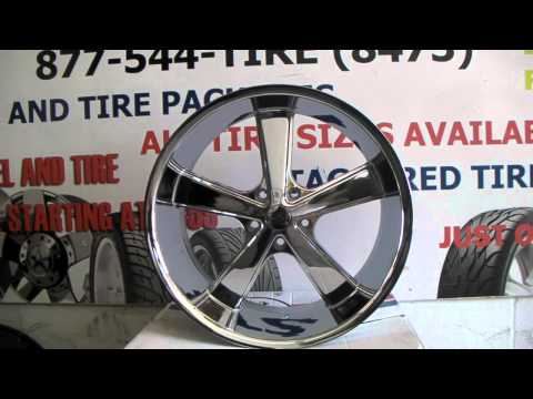 DUBSandTIRES.com 22 Inch American Racing Nova VN701 Chrome Wheels 94 95 96 Chevy Impala  5x127 5x5