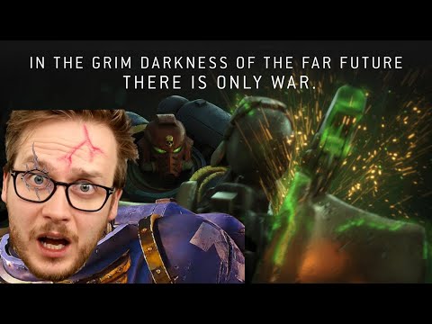 Noob Reacts to Warhammer 40,000 The New Edition Cinematic Trailer