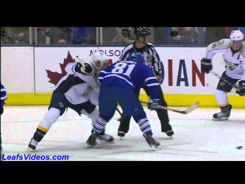 Predators @ Maple Leafs - Luke Schenn Scores - 101116