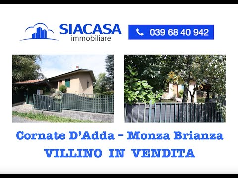 Villino di Testa in Vendita a Cornate D'Adda (Monza & Brianza) - siacasagroup.com