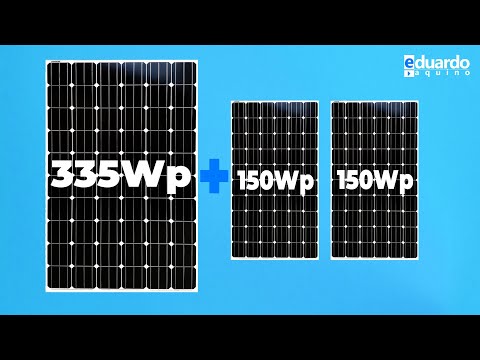 O SEGREDO sobre como ligar placa solar de POTÊNCIA diferente