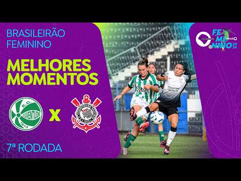 MELHORES MOMENTOS: JUVENTUDE 0 X 1 CORINTHIANS | BRASILEIRÃO FEMININO | 7ª RODADA