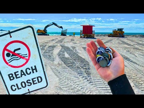 Beach Renourishment Effects on Metal Detecting