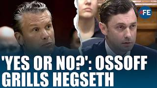 Pete Hegseth Left Speechless? Jon Ossoff BLASTS Trump's Claim On Iran War | US News | World News