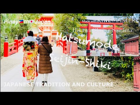 Japanese Tradition & Culture: Hatsumode/1st Shrine visit of the year, Seiji-shiki/Coming of age Day