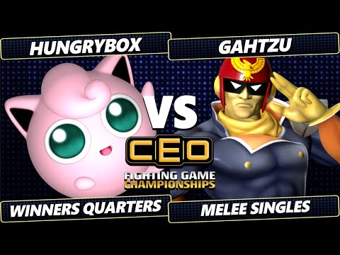 CEO 2024 - Gahtzu (Captain Falcon) Vs. Hungrybox (Jigglypuff) Smash Melee - SSBM