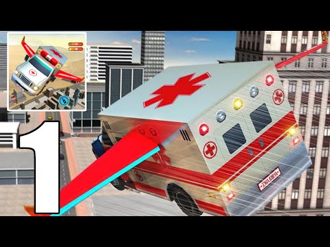 Flying Ambulance Rescue Emergency Drive | GamePlay Walktrough Part 1 ( Android )