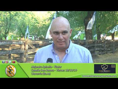18-10-19 - Alejandro Spinella - Titular - Cabaña Don Romeo - Olavarría