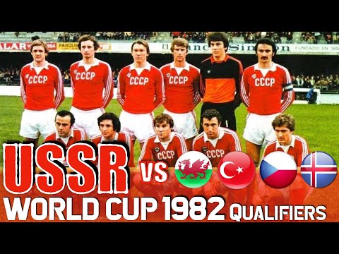 Soviet Union World Cup 1982 All Qualification Matches Highlights | Road to Spain