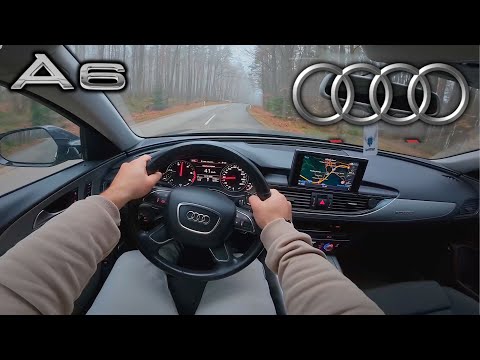 2012 Audi A6 3.0 TDI quattro (204 HP| 4K POV Driving Experience