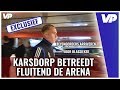 Rick Karsdorp loopt fluitend de Johan Cruijff Arena in voor de Klassieker