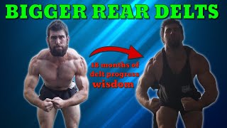 Ultimate Guide To REAR DELT Hypertrophy (How Mine EXPLODED)