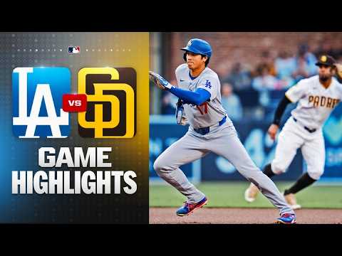 샌디에이고 VS LA다저스 4:5 MLB 스포츠하이라이트