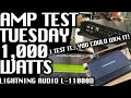 Amp Test Tuesday: Lightning Audio L-11000D ...
