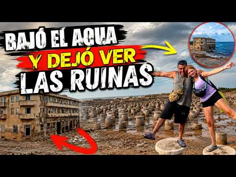 BAJO EL AGUA aparecieron las RUINAS de el pueblo cordobés MIRAMAR DE ANSENEZA