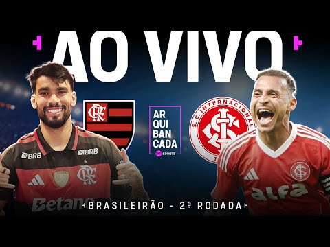 FLAMENGO X INTERNACIONAL (NARRAÇÃO AO VIVO + PÓS-JOGO) | BRASILEIRÃO 2026