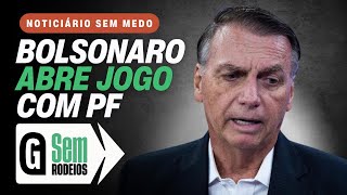Bolsonaro admite conversa com diplomata dos EUA e diz: “Querem calar meu filho” / SEM RODEIOS