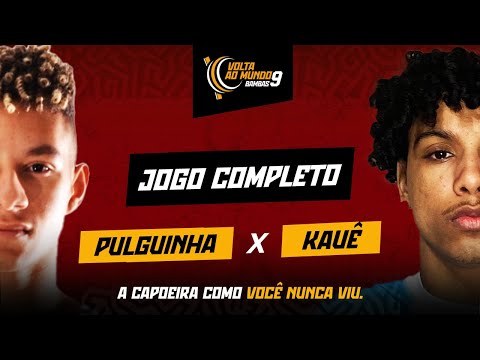 PULGUINHA VS KAUÊ - Categoria Juvenil - Volta ao Mundo Bambas 9 - Capoeira
