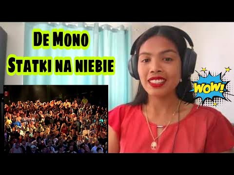 Its MyrnaG REACTS TO De Mono - Statki na niebie (SOPOT 2001) LIVE