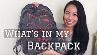 What's in My Backpack | College Edition 2016