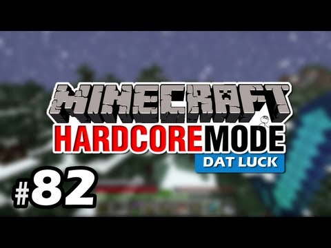 Minecraft Hardcore Mode Ep.82 - DAT LUCK