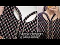 New Latest Neck Design With Lace New Trending Kurti Gala Design With Lace Cutting Stitching