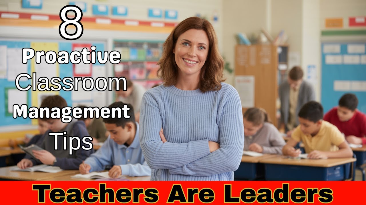 8 PROACTIVE Classroom Management Tips to Boost Student Success