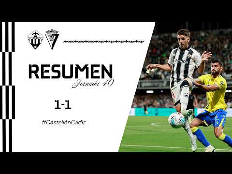 CD Club Deportivo Castellón Castellón de la Plana 1-1 Cádiz Club de Fútbol