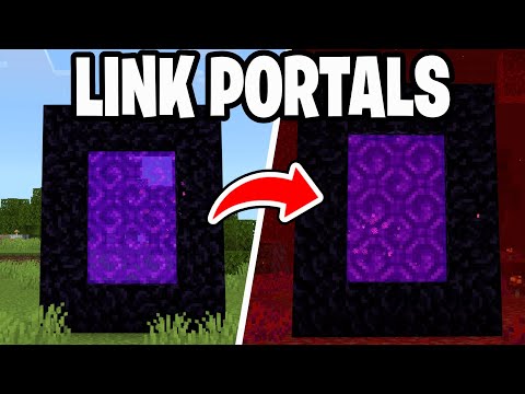 How To Link Nether Portals In Minecraft Bedrock Edition! - Android, IOS, Windows, PS5, Xbox, Switch