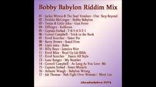 "Bobby Babylon" Riddim Mix - Old Skool Reggae - Mittoo, Toyan, Sinbad