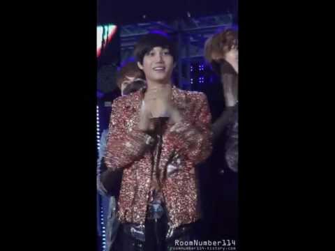 120608 [fancam] 전주 뮤직뱅크 엔딩 KAI