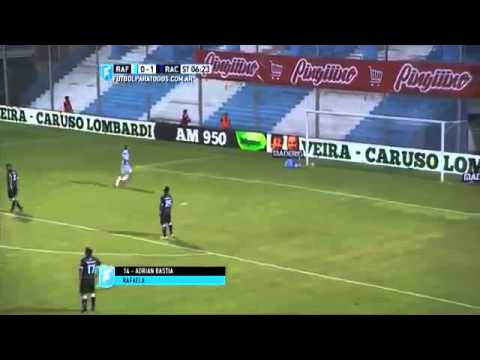 Atlético Rafaela 1 - Racing Club 1. Primera División 2015. Fecha 4.